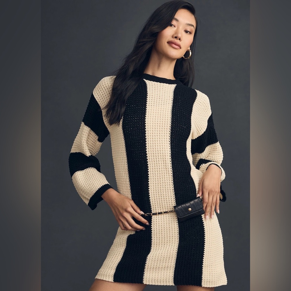 Anthropologie 4SI3NNA Striped Sweater Dress